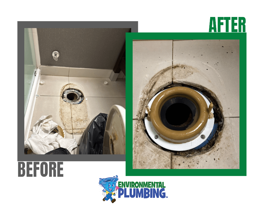 Toilet Flange Repair in Katimavik