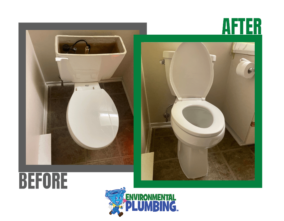 Toilet Replacement in Pheasant Run