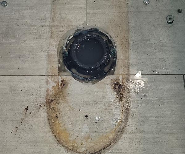 clogged main drain