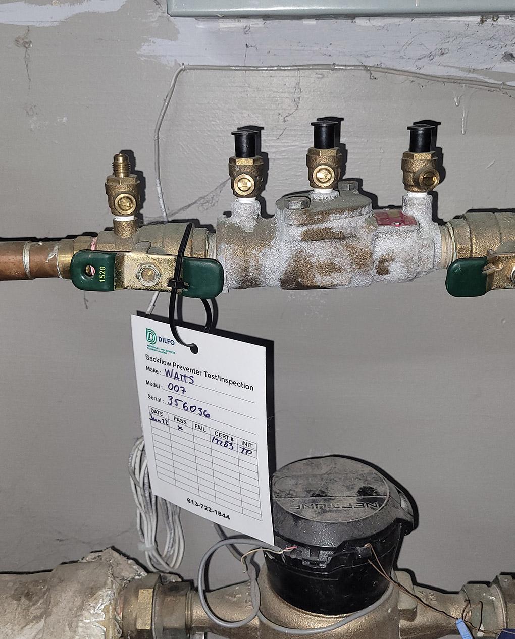 Backflow prevention service in Toronto