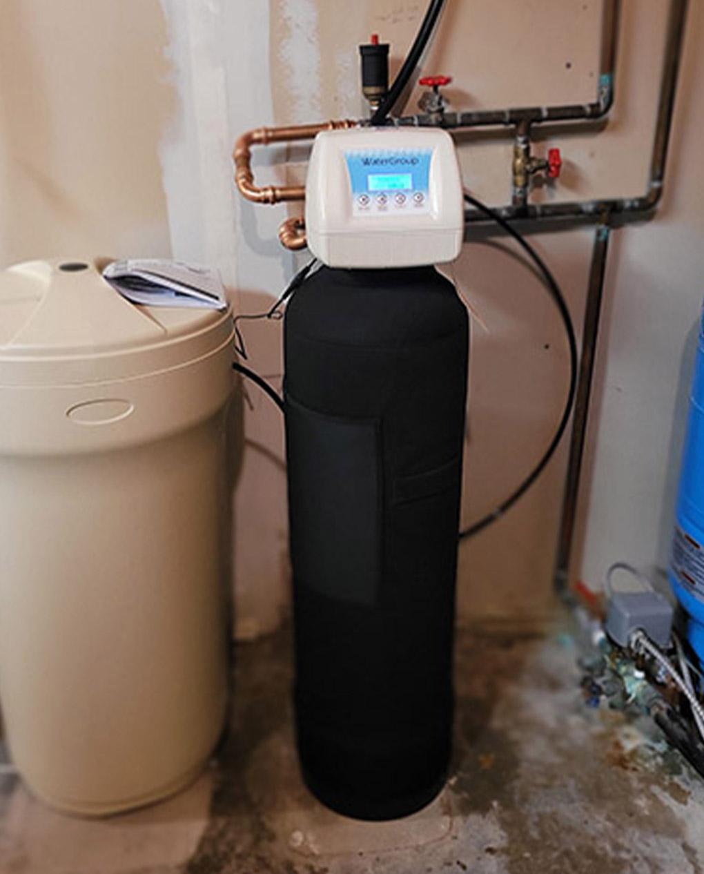 Water softener system installation in Toronto