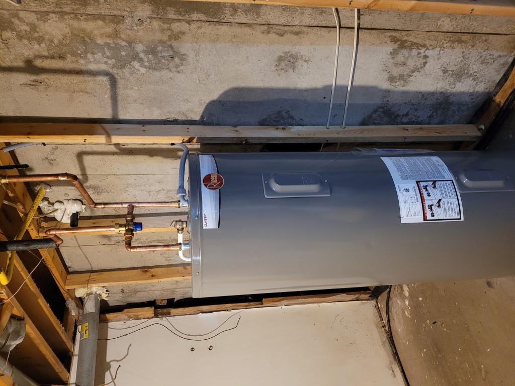 Professional water heater installation in Kingston
