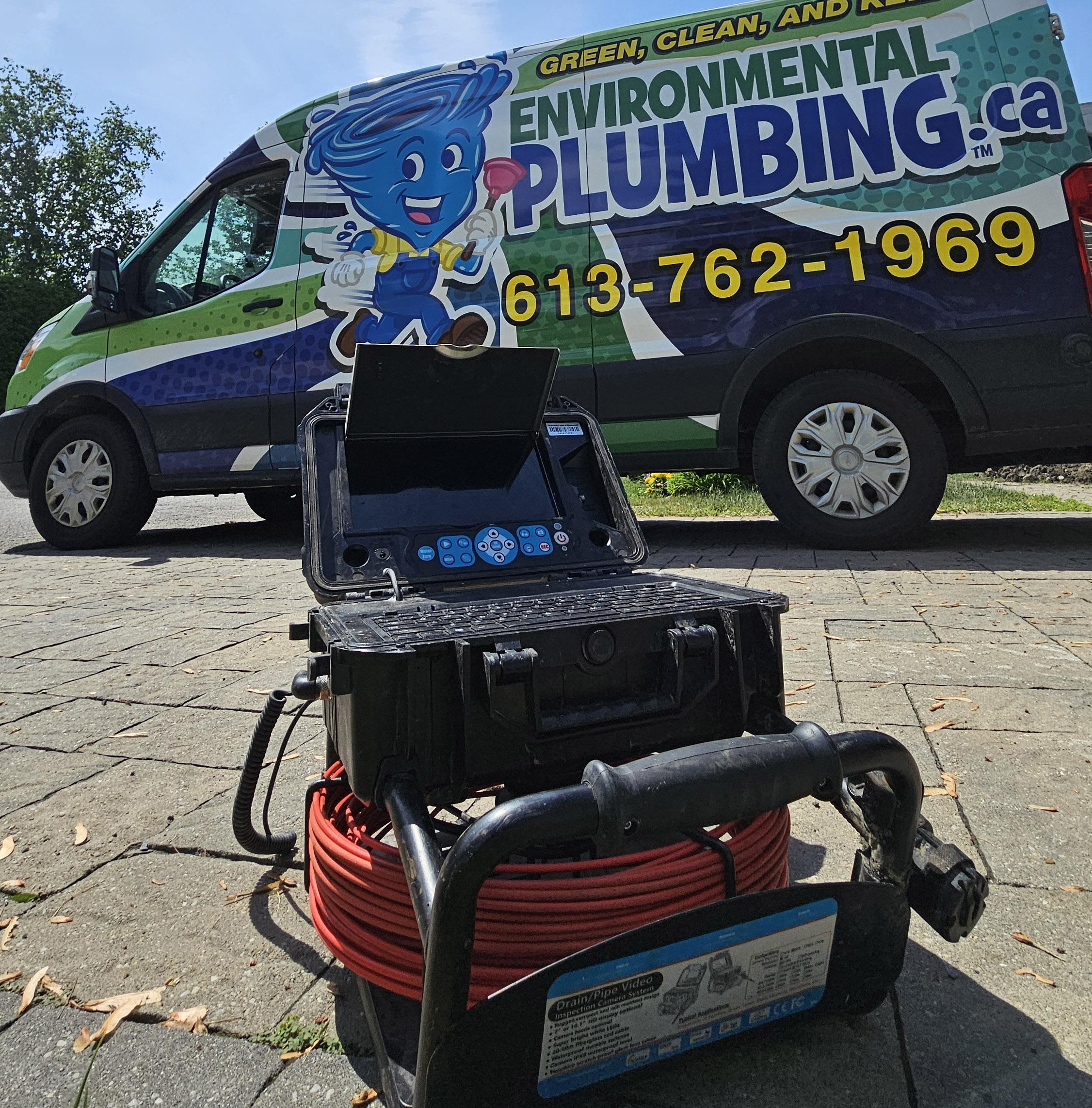 Environmental Plumbing drain cleaning service in Ottawa