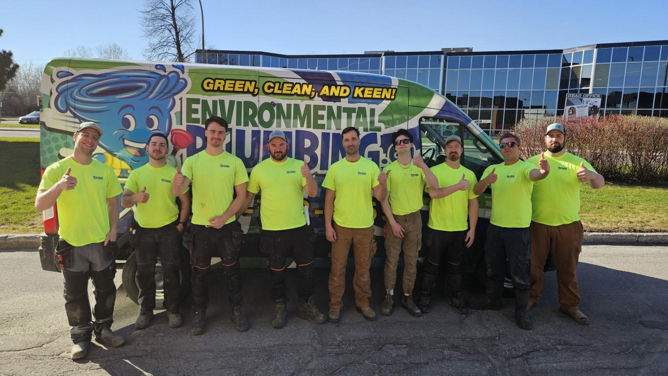 Environmental Plumbing and Drains team